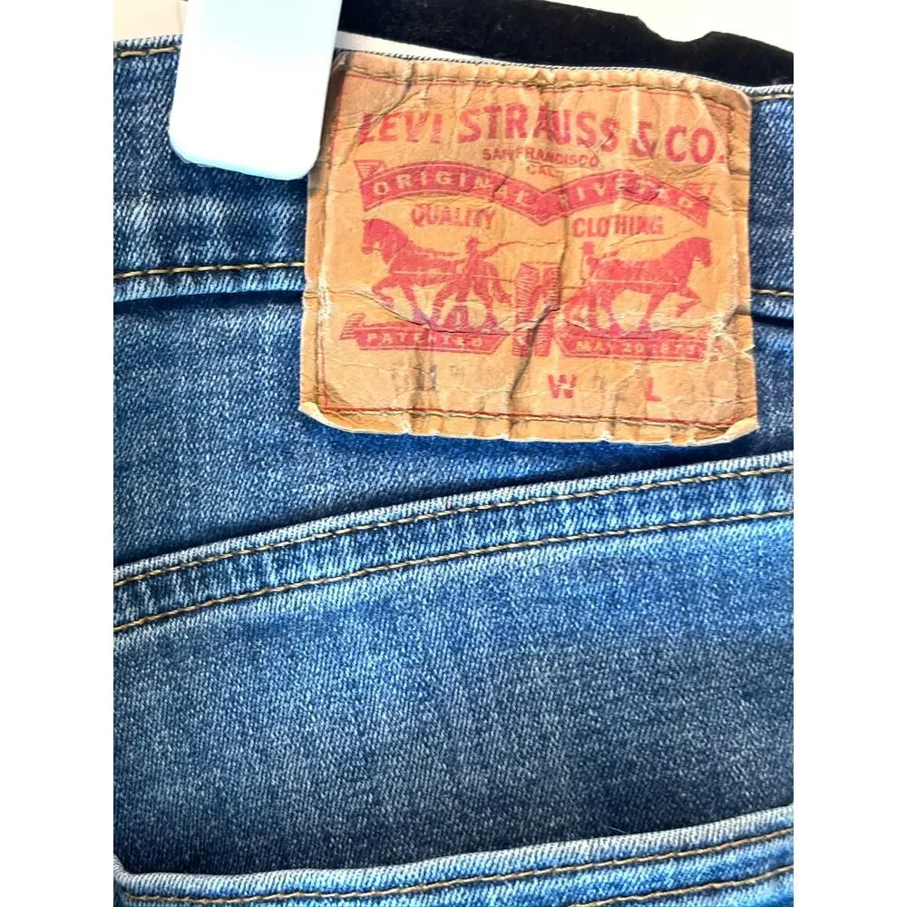 Levi’s 511 Mens Slim Fit Jeans 32x34 Medium Wash Stretch Denim 5 Pocket